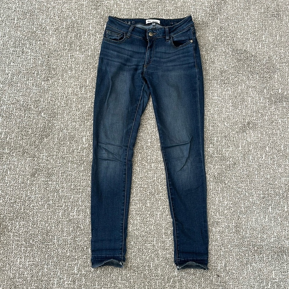 DL1961 Skinny Blue Jeans Size 26